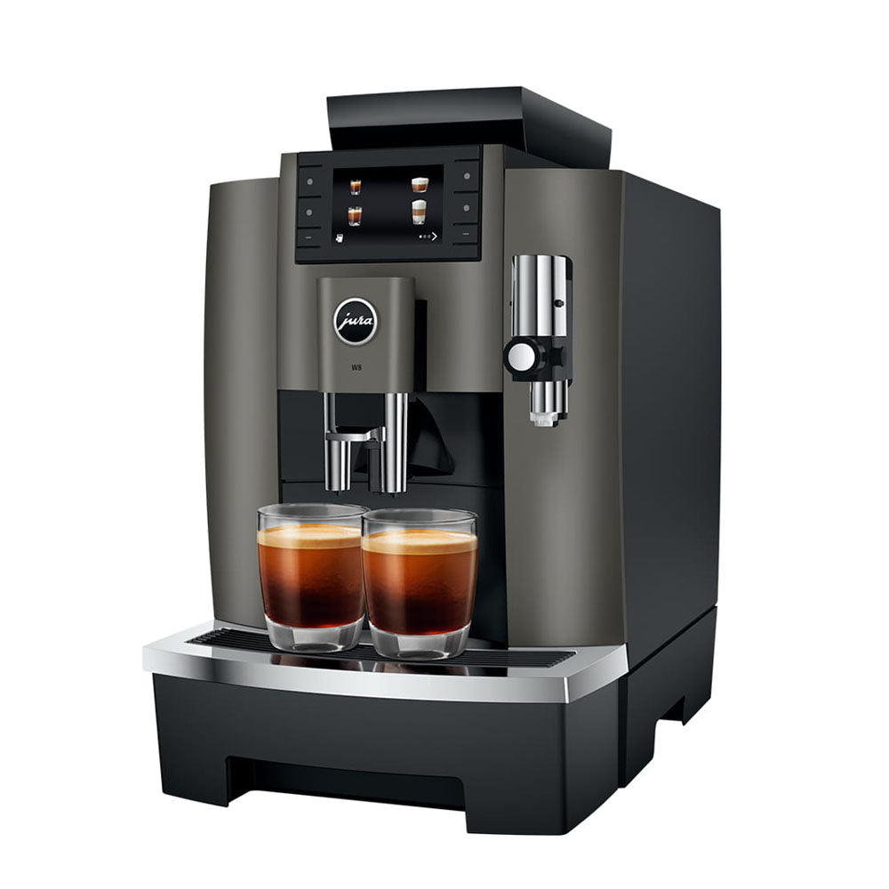 Jura W8 Professional Coffee Machine - Dark Inox
