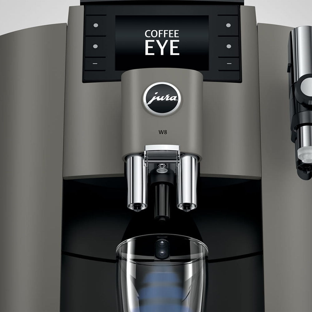Jura W8 Professional Coffee Machine - Dark Inox