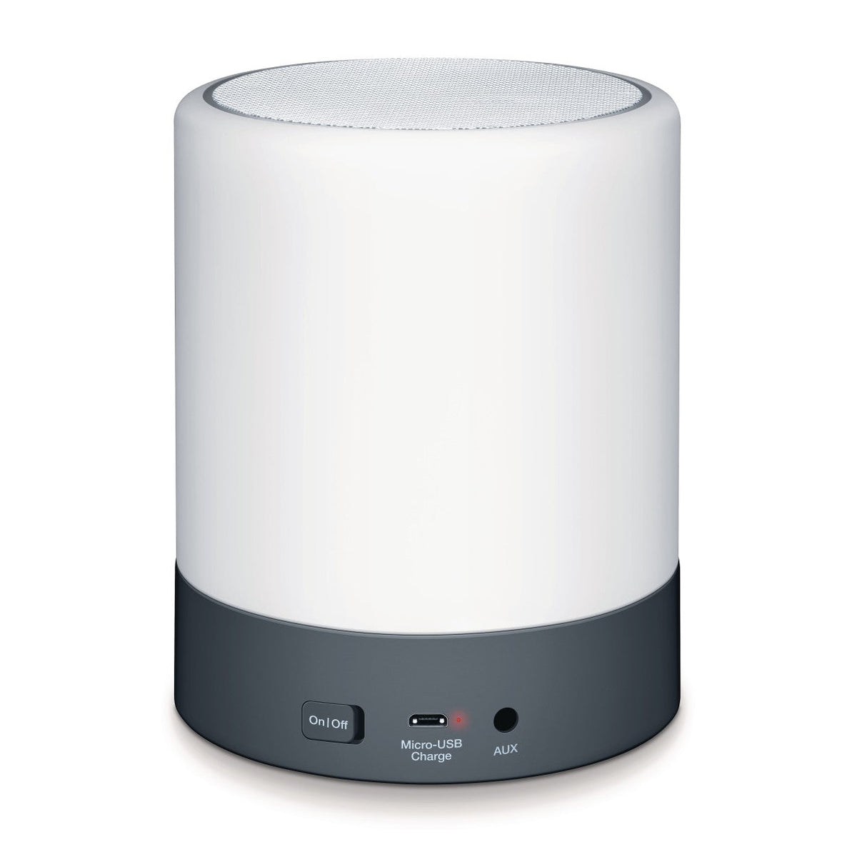 Beurer WL 50 Alarm Clock | Sunrise/Sunset Simulation | Radio & Bluetooth Speaker | Bedside Light | LED Light Colours