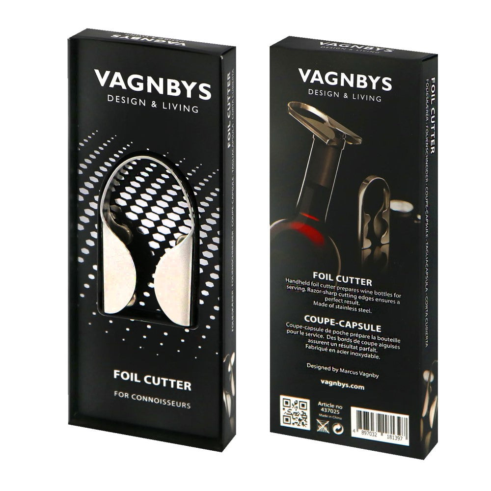 VAGNBYS Barware Wine Tool Set: Waiter's Tool, Wine Stopper & Foil Cutter