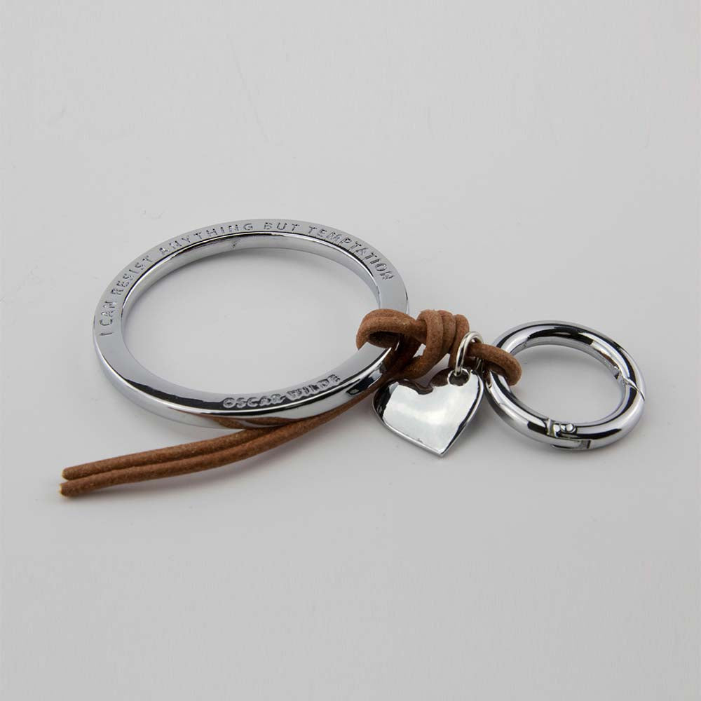 TROIKA Bag Charm TEMPTATION – Silver