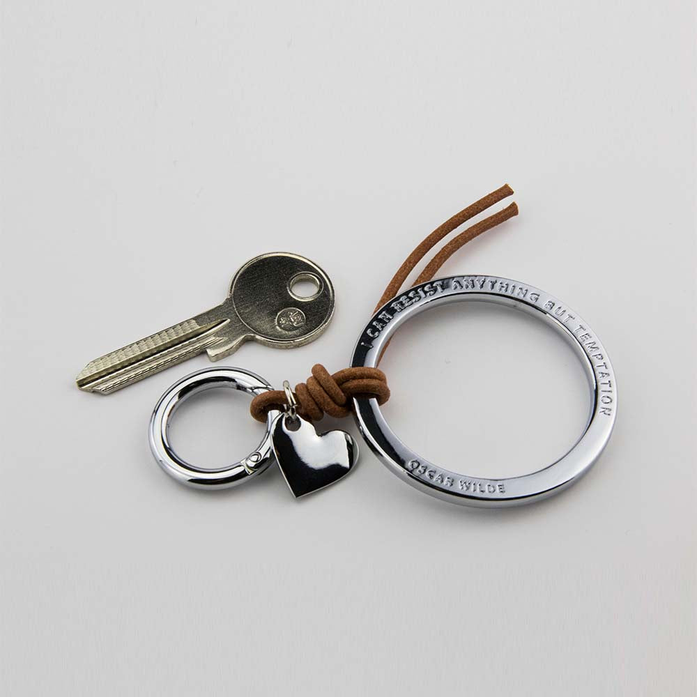 TROIKA Bag Charm TEMPTATION – Silver