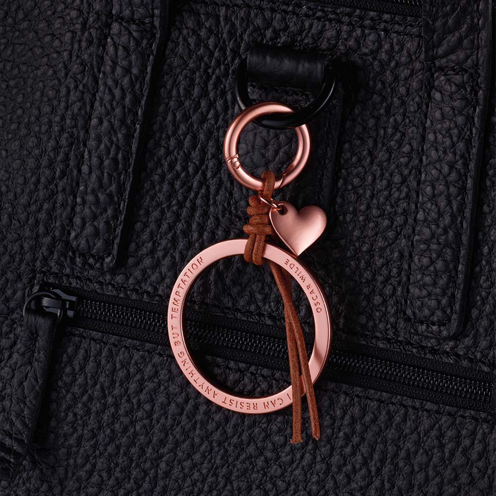 TROIKA Bag Charm TEMPTATION – Rose Gold