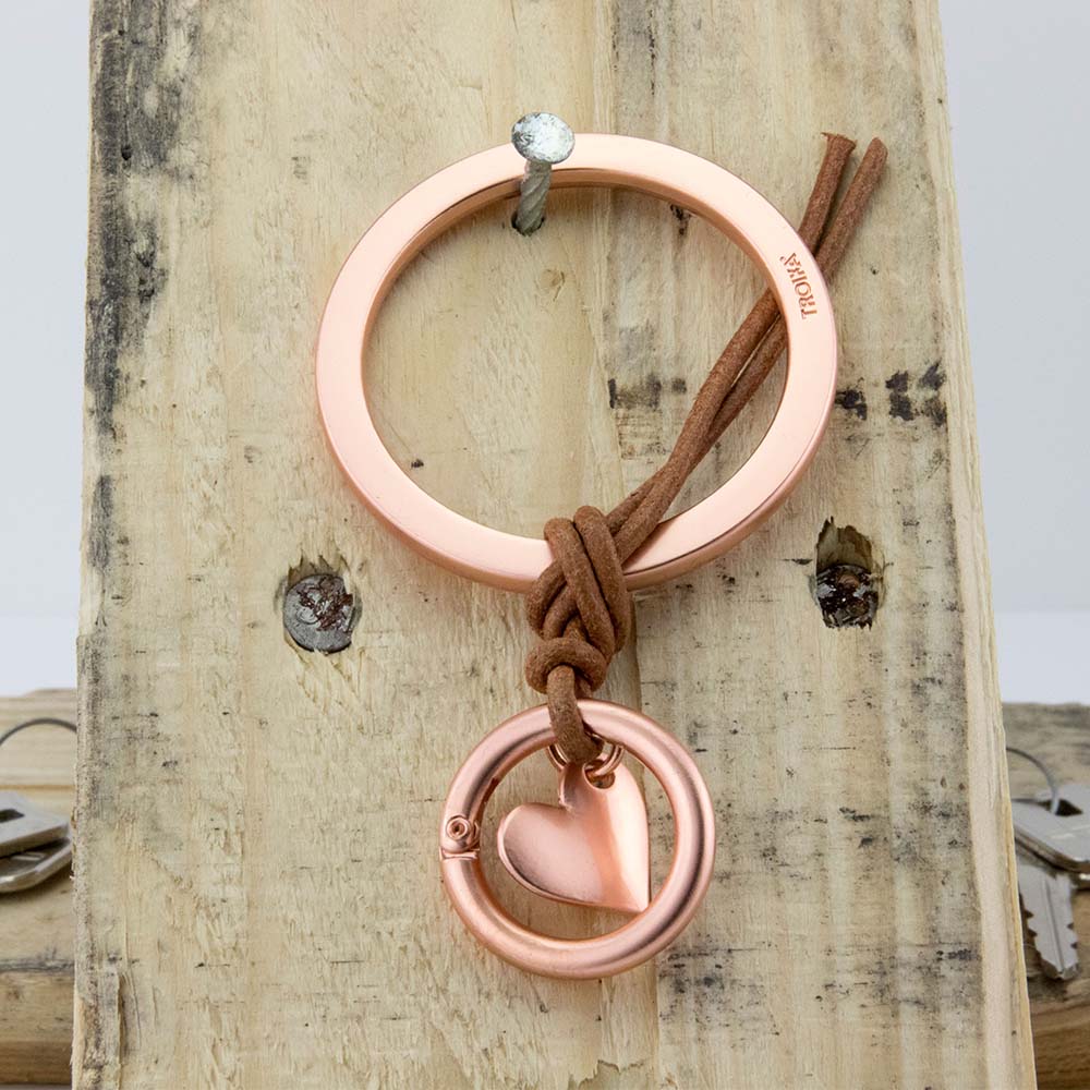 TROIKA Bag Charm TEMPTATION – Rose Gold