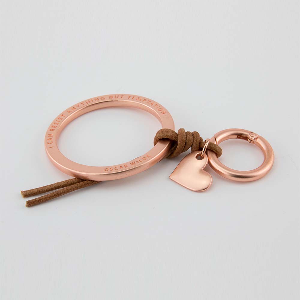 TROIKA Bag Charm TEMPTATION – Rose Gold