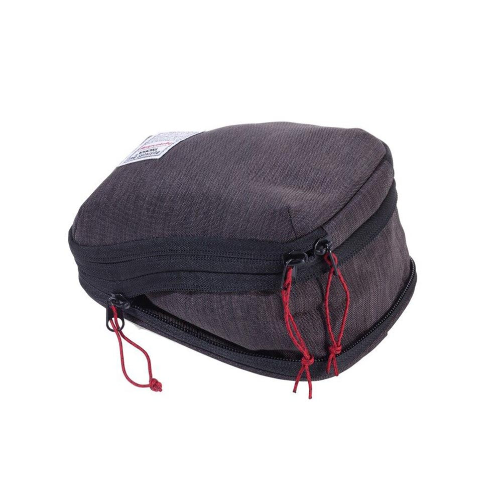 TROIKA Neck Pillow "BUSINESS TRAVEL PILLOW" - Anthracite & Black