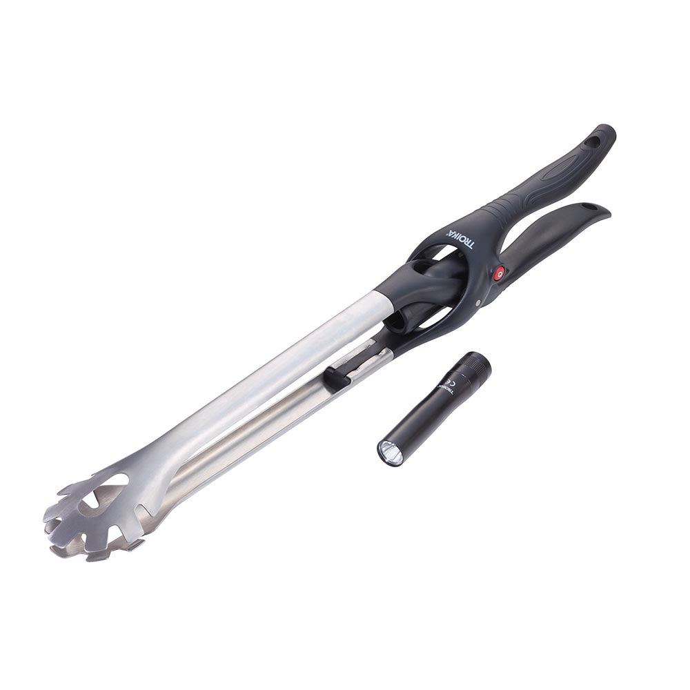 Troika Braai Tongs with Removable LED Torch