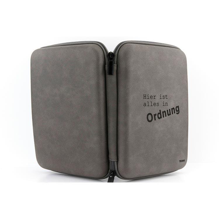 TROIKA Organiser Case with Zip "ALLES IN ORDNUNG"