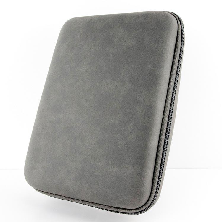 TROIKA Organiser: Hard Travel Case for Electronics, Cosmetics, Meds: Grey