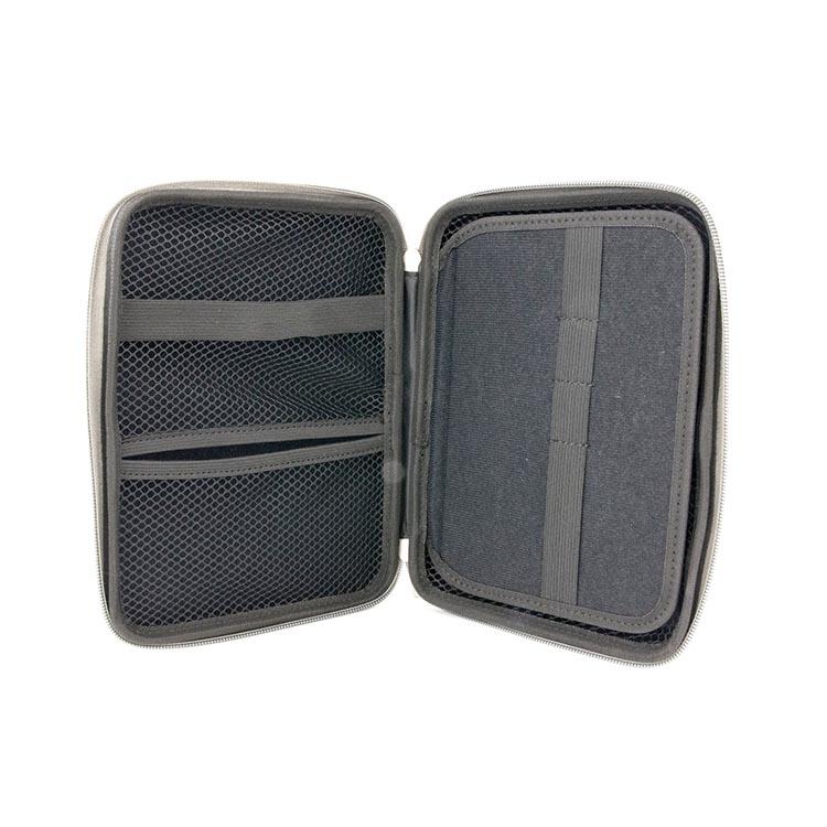 TROIKA Organiser: Hard Travel Case for Electronics, Cosmetics, Meds: Grey
