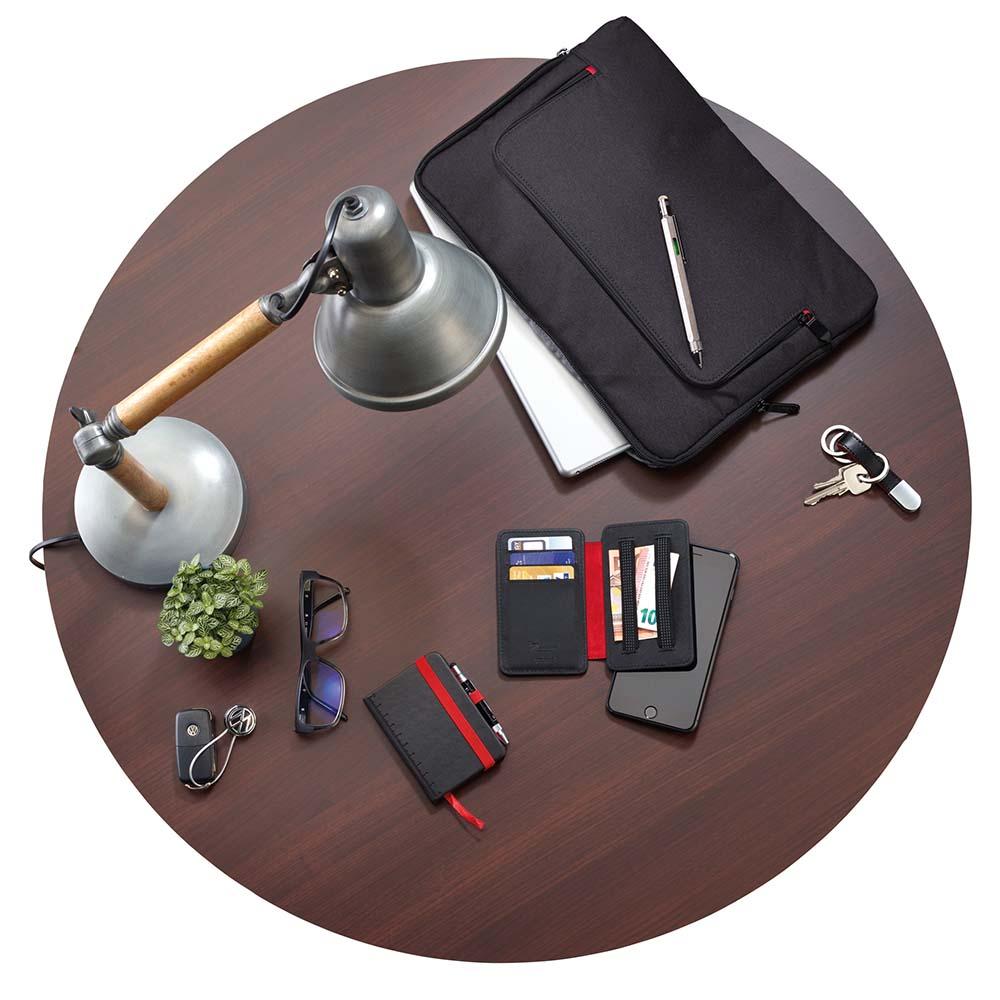 TROIKA Credit Card Case with Fraud Prevention 2-STRAP