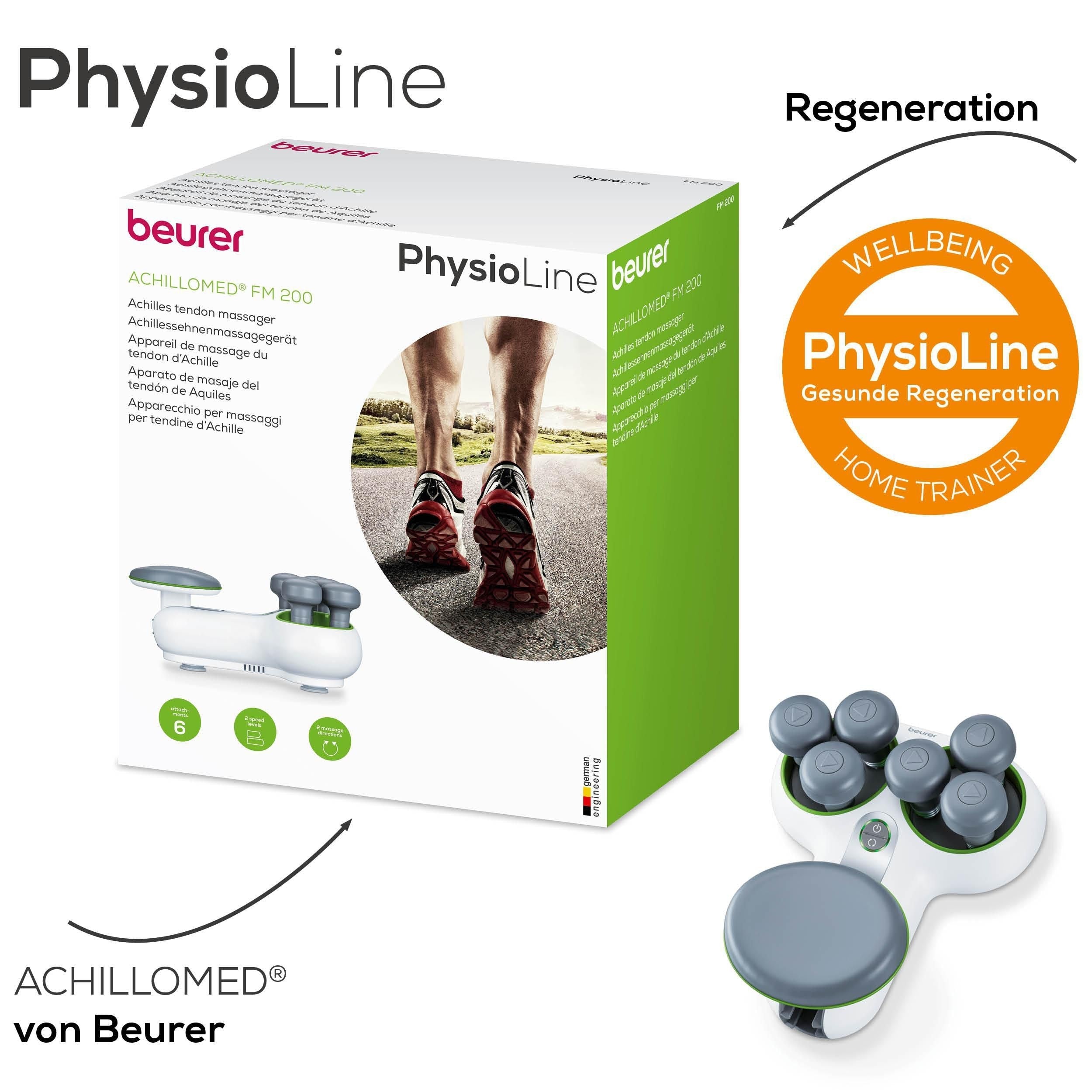 Beurer Achilles Tendon Massager FM 200 Achillomed® | Targeted Recovery from Injury & Strain | Fully Adjustable