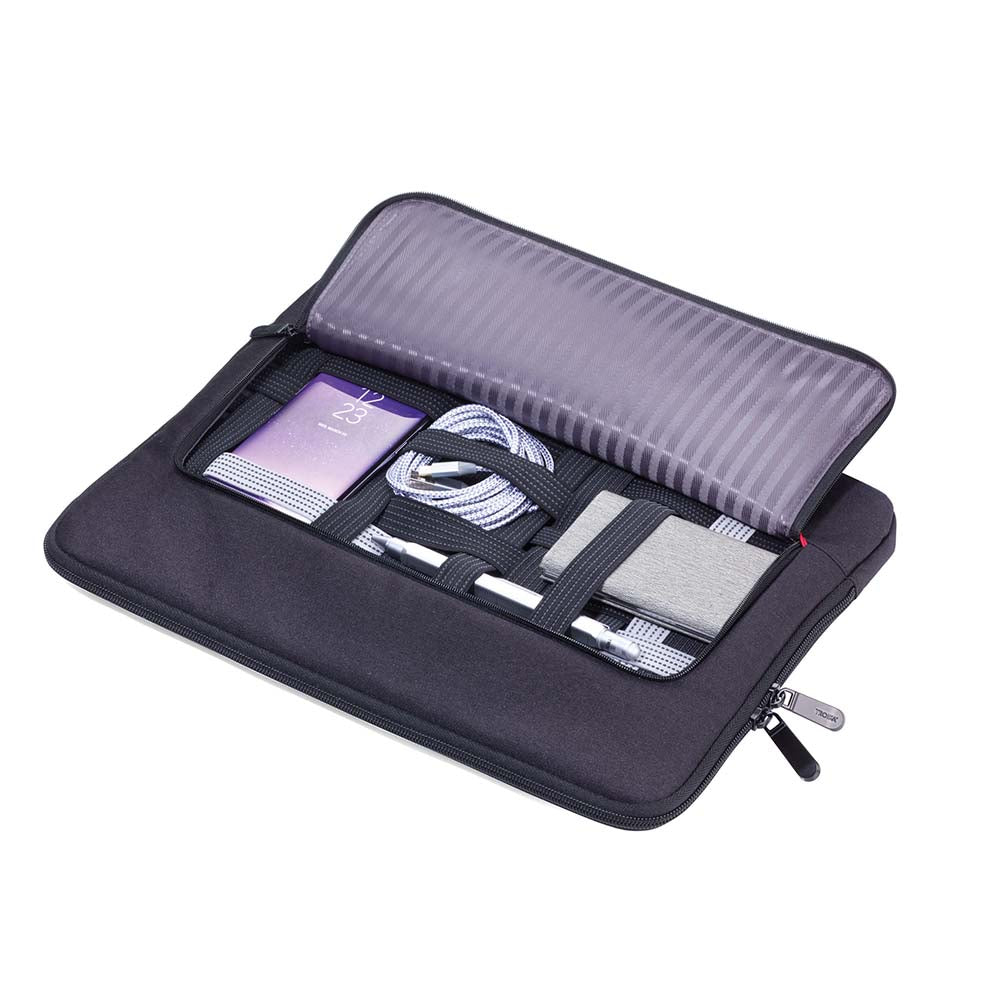 TROIKA Laptop Bag & Portfolio Document Bag for Tablet up to 13": Black