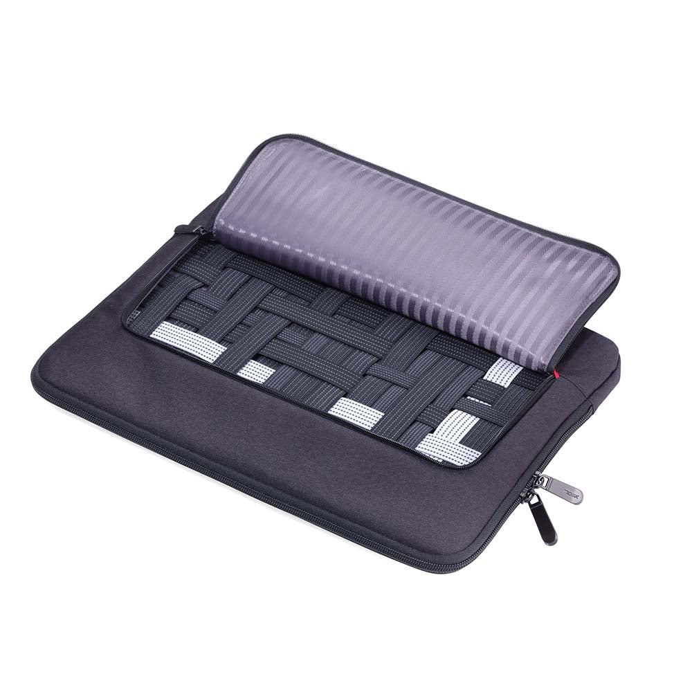 TROIKA Laptop Bag & Portfolio Document Bag for Tablet up to 13": Black