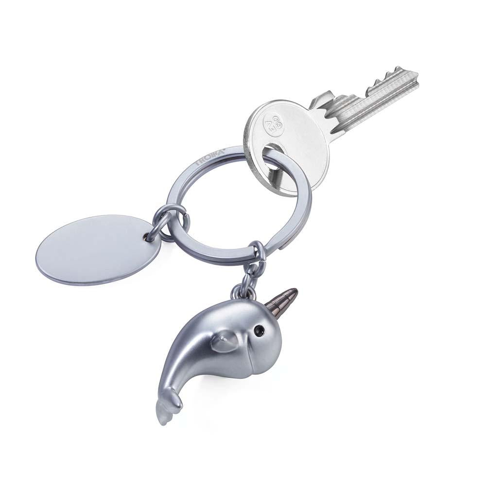 TROIKA Keyring NARWHAL