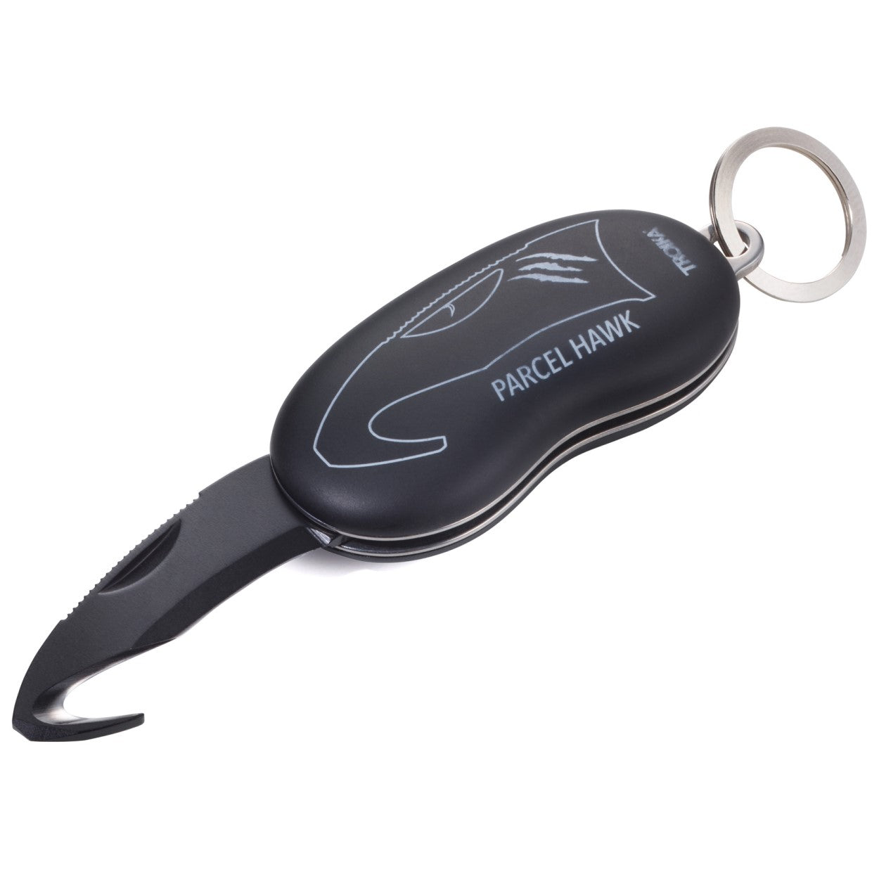 TROIKA Parcel Knife on Keyring PARCEL HAWK