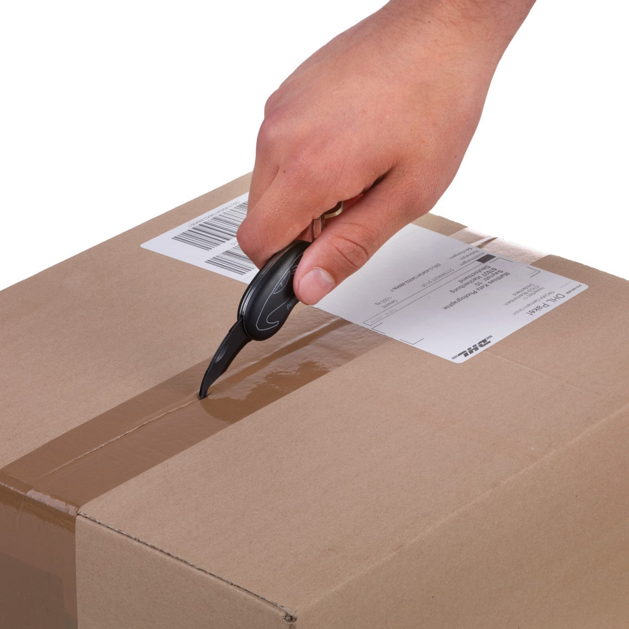 TROIKA Parcel Knife on Keyring PARCEL HAWK