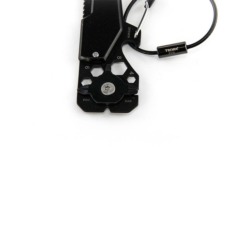 TROIKA Mini Tool with 10 Functions Toolinator