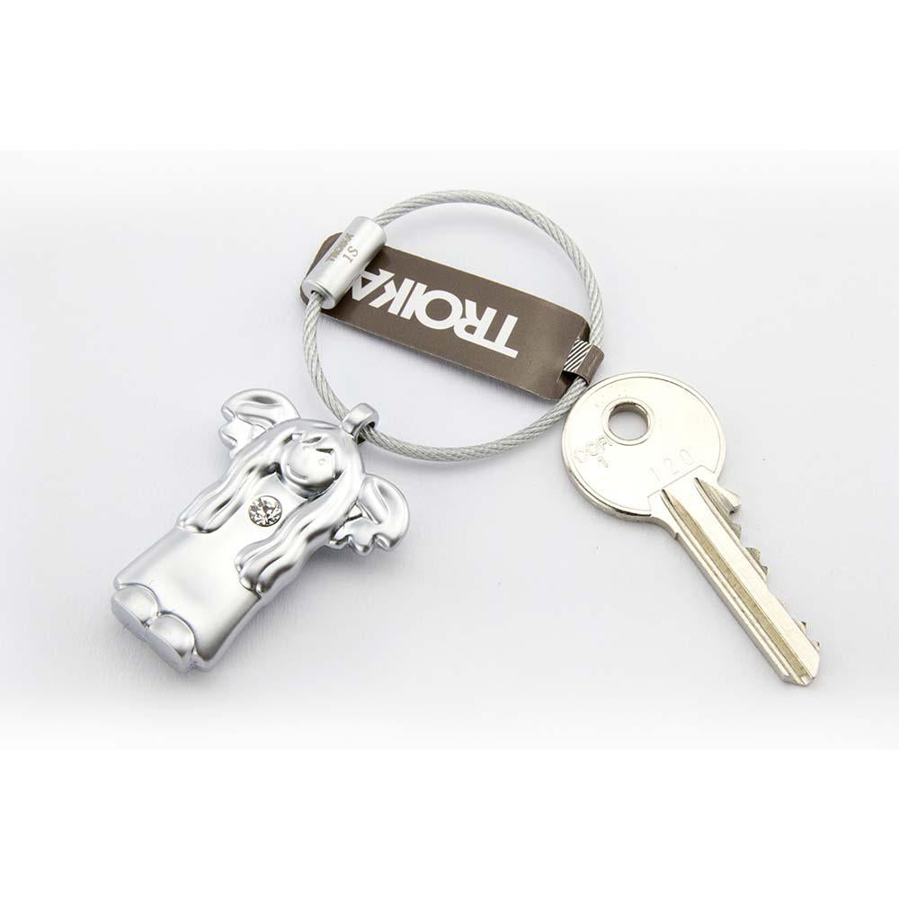 TROIKA Keyring Guardian Angel with Swarovski Elements EMILY