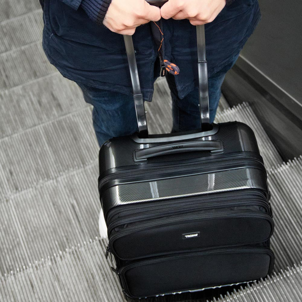 Troika Business Hand Luggage Size Trolley Case - Polycarbonate - 47cm