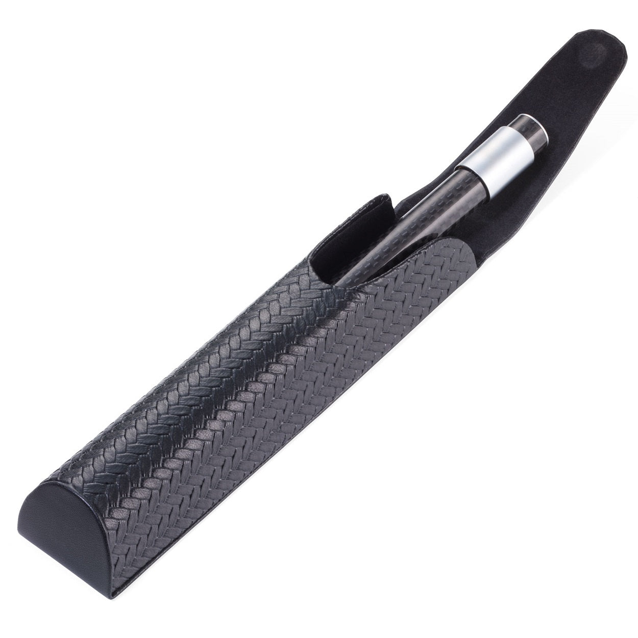 TROIKA Ballpoint Pen with Rotating Metal Ring for Stress Relief