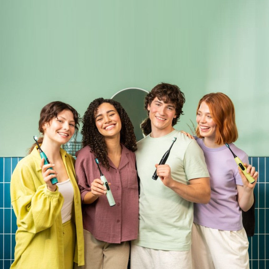 Beurer SC 50 Electric Toothbrush | Advanced Sonic Technology for Healthy Teeth & Gums | Eco-Friendly | Splashy Lemon Yellow