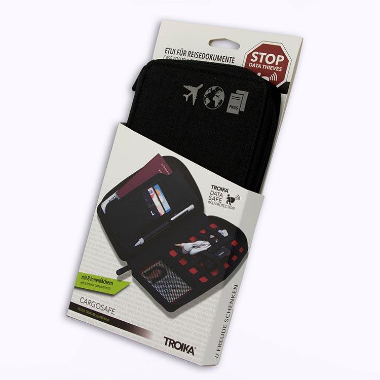 Troika Travel Case with Zipper Cargosafe