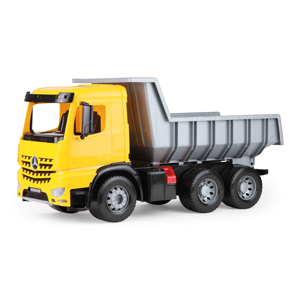 LENA Toy Dump Truck XL GIGA TRUCKS Mercedes Arocs Replica 67 x 30 x 34cm