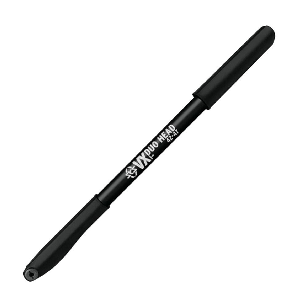 SKS Bicycle Frame Pump with Dual Head for all Valves VX Compressor-1 395mm Black