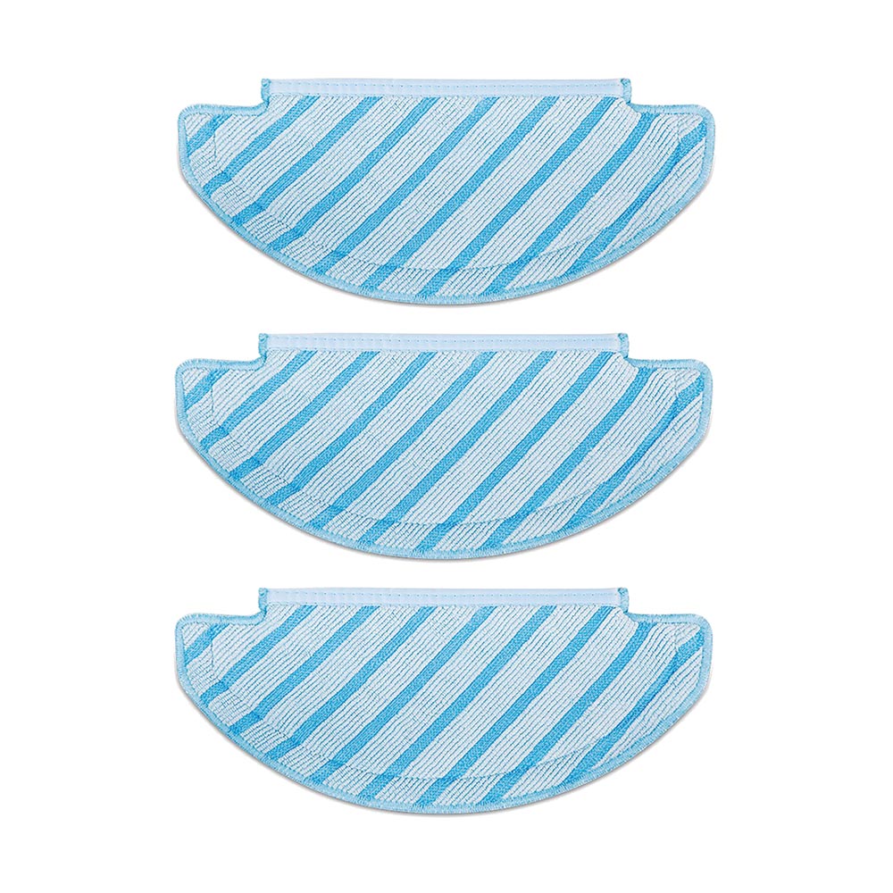 Ecovacs Deebot T8/T8+/T8 AIVI/N8/N8+ Washable Mopping Cloths - 3 Durable Cloths
