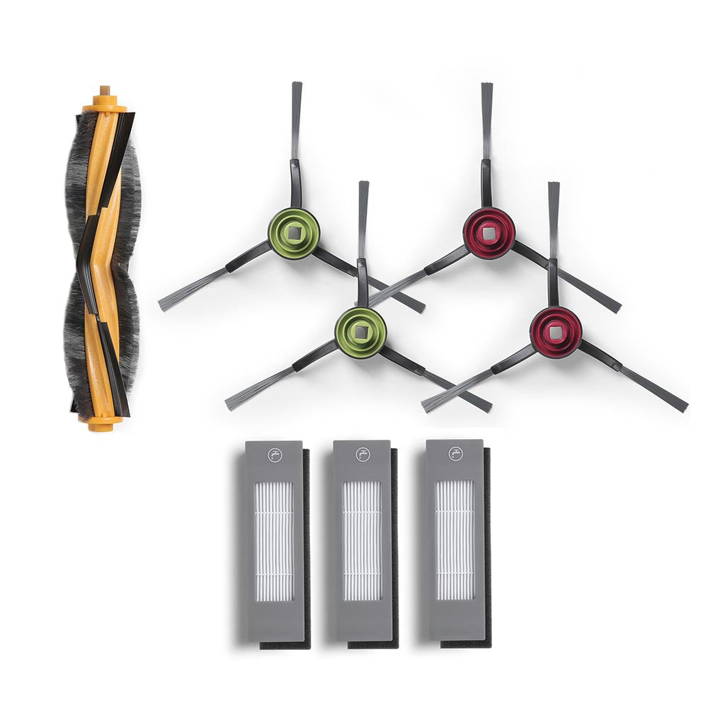 Ecovacs Deebot 920/950/T8+/T8 AIVI/N8+ Buddy Kit - 5x Brushes, 3x Filter/Sponge
