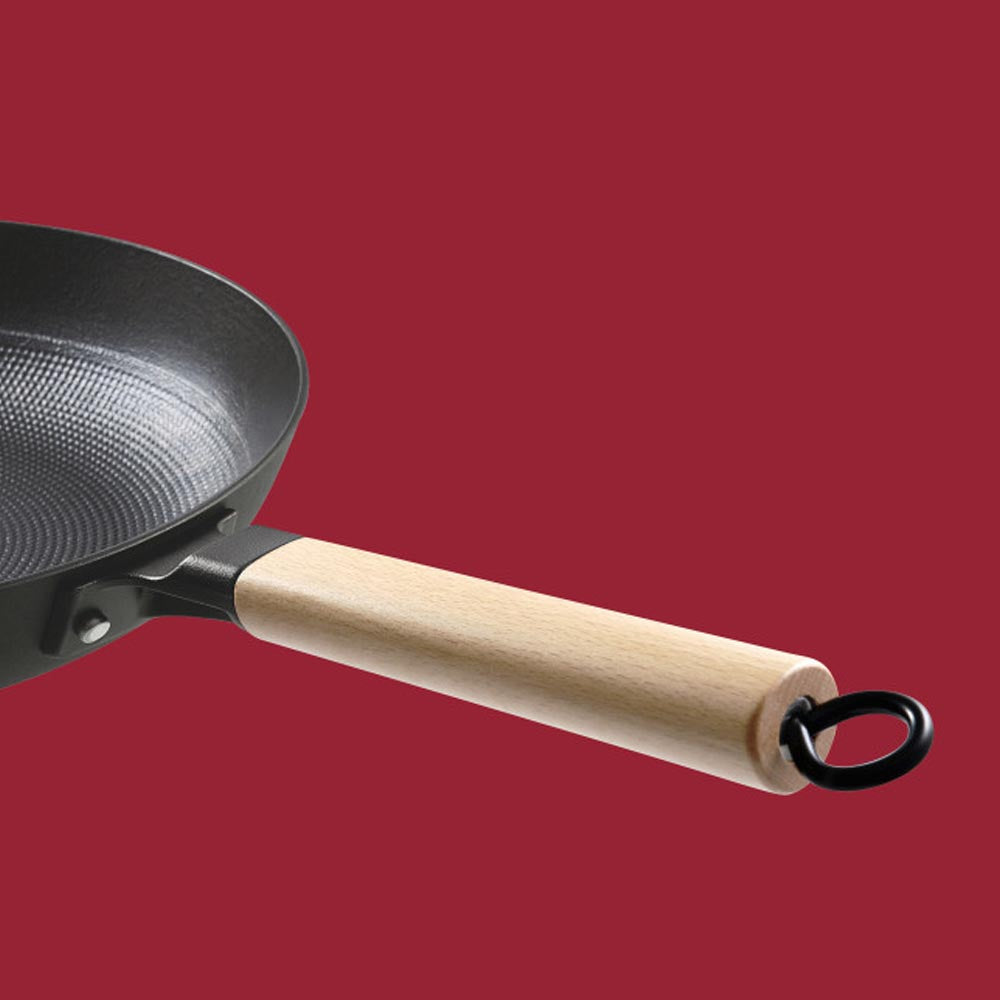 ROHE Iron Frying Pan Non-Stick "John" - German Brand Quality - 30cm