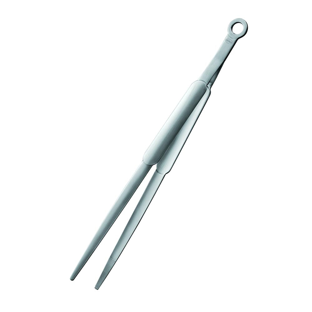 Roesle Stainless Steel Fine Tongs - Matt