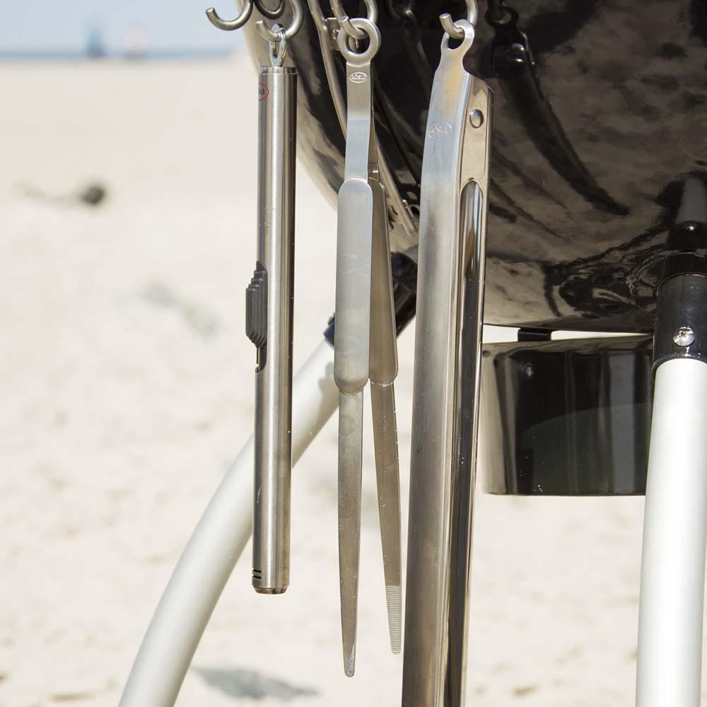 Roesle Stainless Steel Fine Tongs - Matt