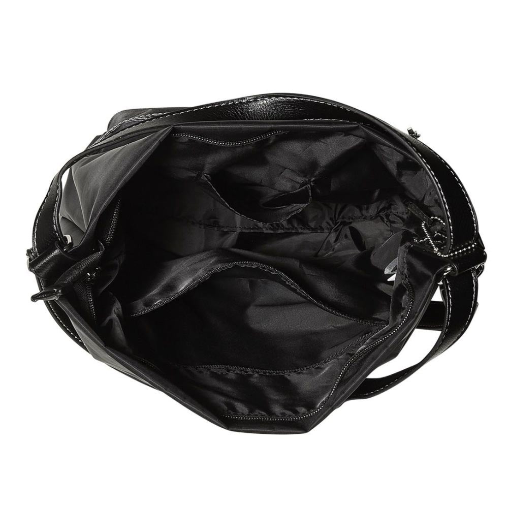 Picard Shoulder Pouch Bag with Backpack Function SONJA - Black