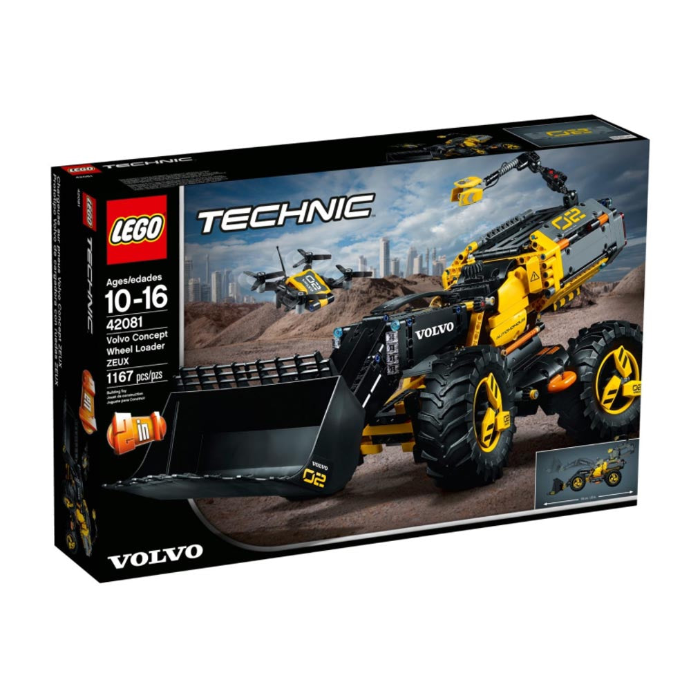 LEGO 42081 Technic - Volvo Concept Wheel Loader ZEUX