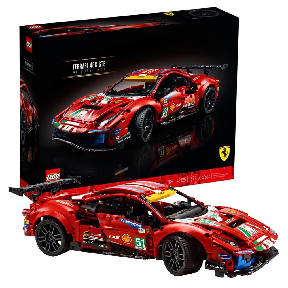 LEGO 42125 Technic - Ferrari 488 GTE “AF Corse #51”