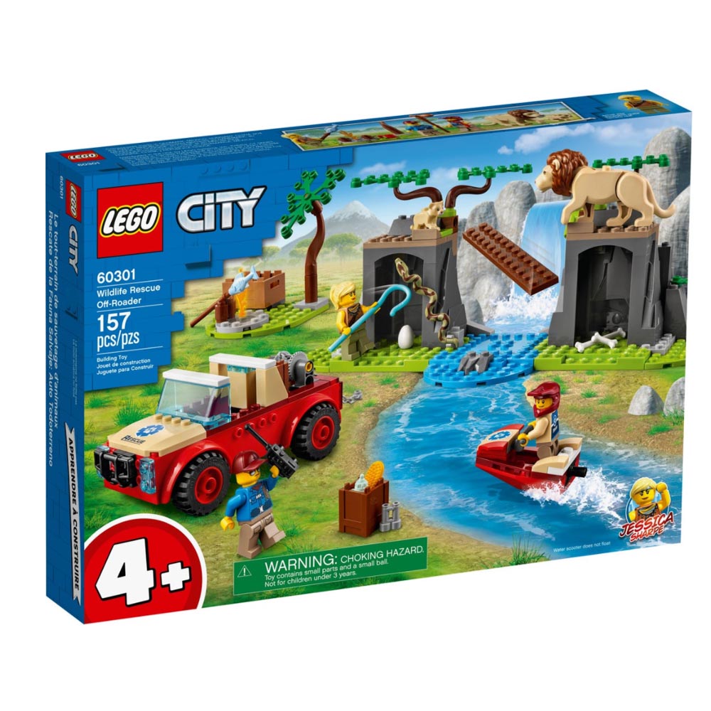 LEGO City Wildlife 60301 - Wildlife Rescue Off-Roader