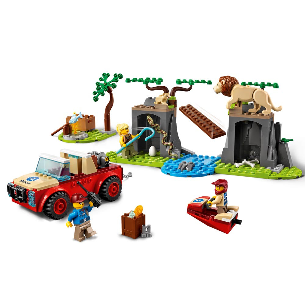 LEGO City Wildlife 60301 - Wildlife Rescue Off-Roader