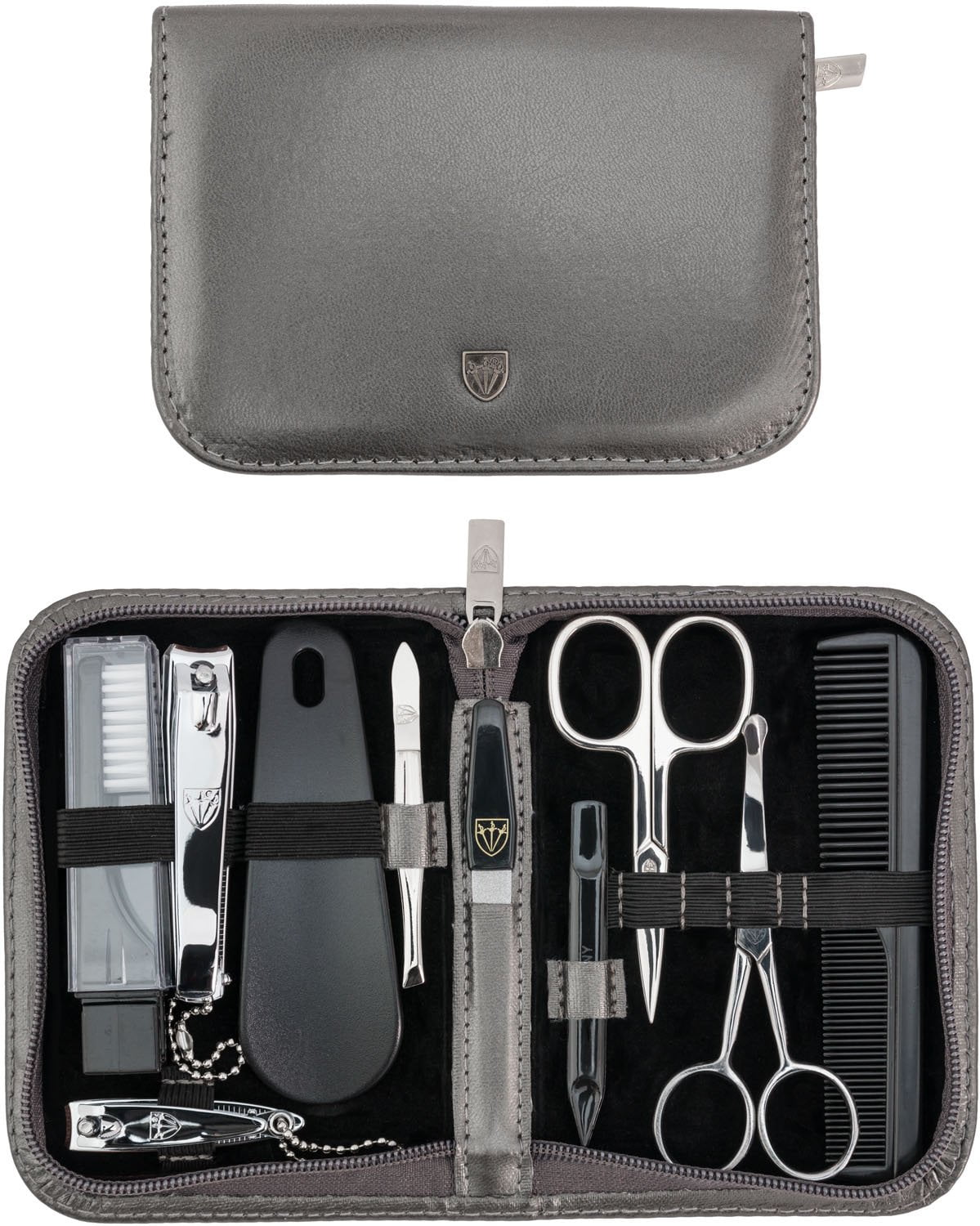 Kellermann Gents Set Silver, Artificial Leather 6342 P N