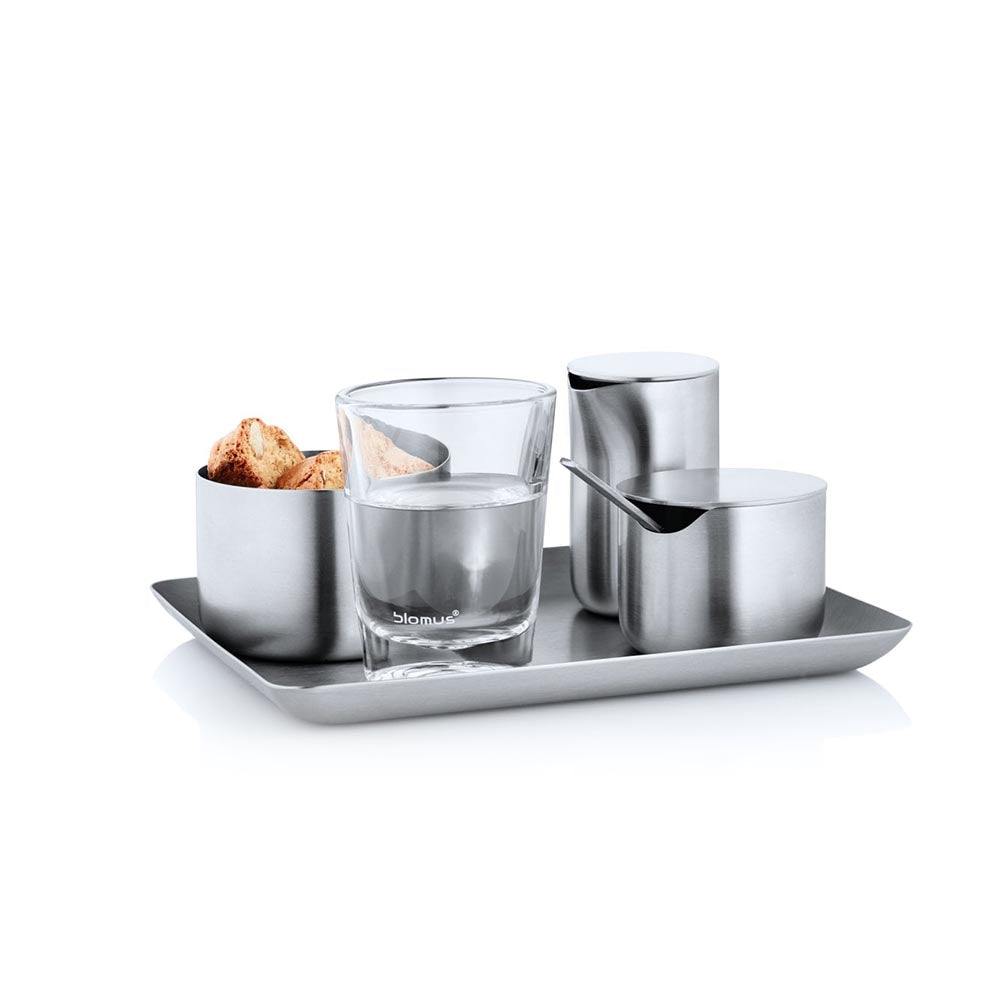 Blomus BASIC Matt Stainless Steel Tray - 13 x 22cm