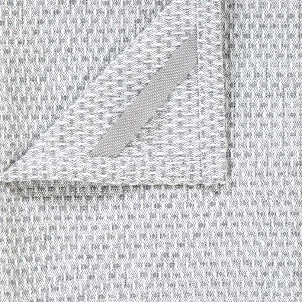 Blomus RIDGE Set of 2 Tea Towels - Lily White/Elephant Skin