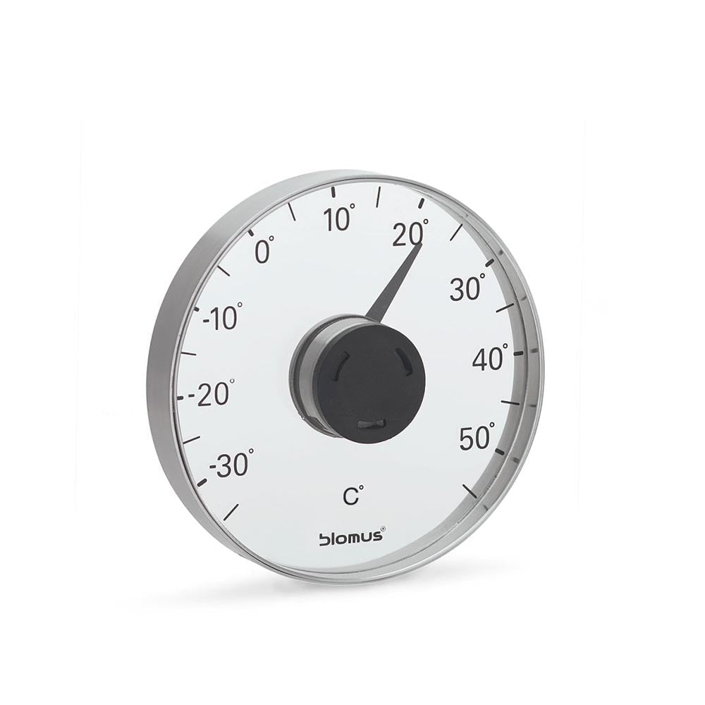 Blomus Window Thermometer Stainless-Steel Matte GRADO