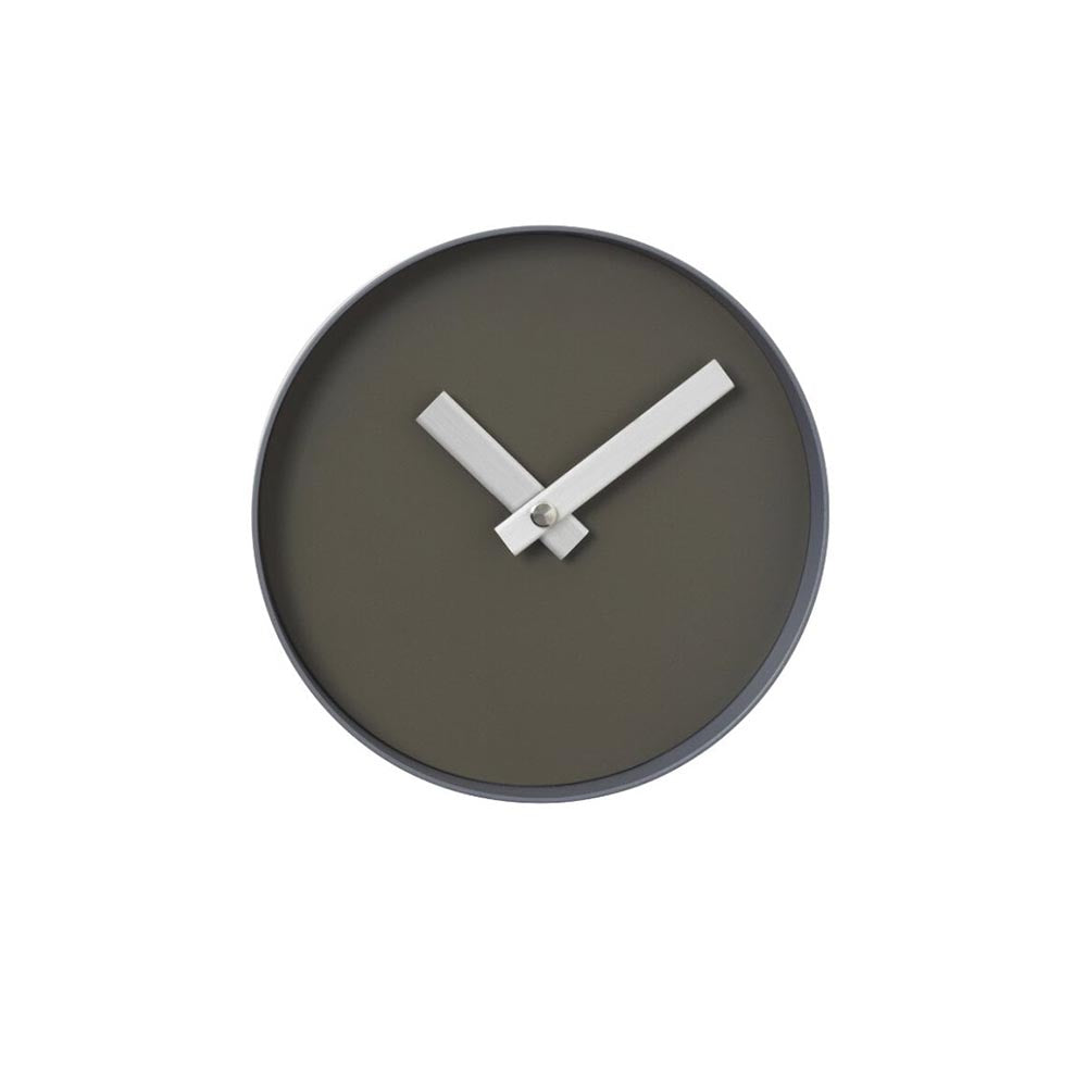 Blomus RIM Wall Clock 20cm - Tarmac & Steel Grey