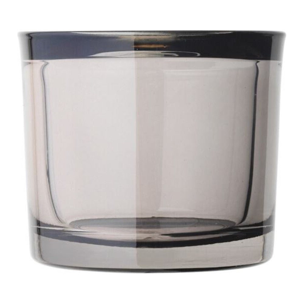 Blomus Tealight Candle Holder: Brown-Rose Fungi Tinted Glass 8x9cm MIMO x6