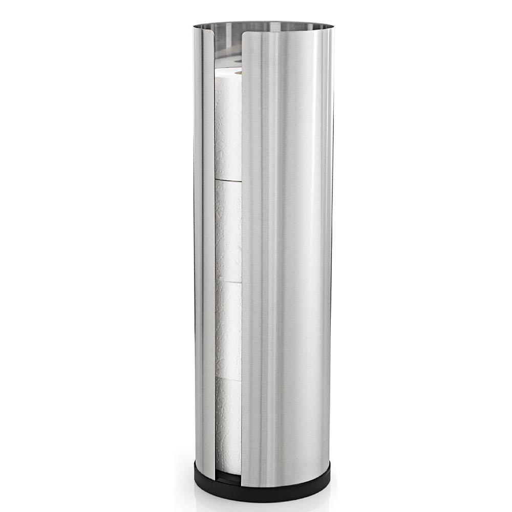 Blomus Toilet Roll Holder for 4 Rolls - Stainless-Steel (NEXIO Range) - Matt Silver