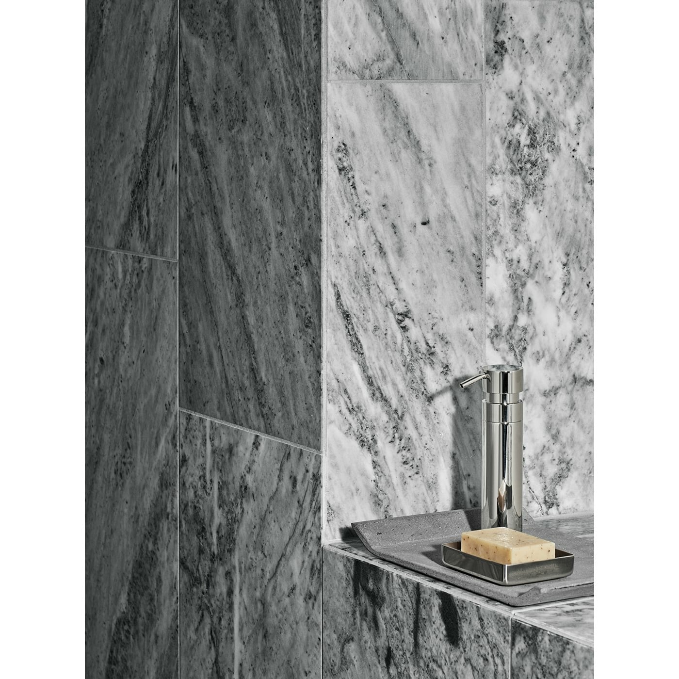 blomus Soap Dispenser Polished Stainless-Steel Small 100ml NEXIO