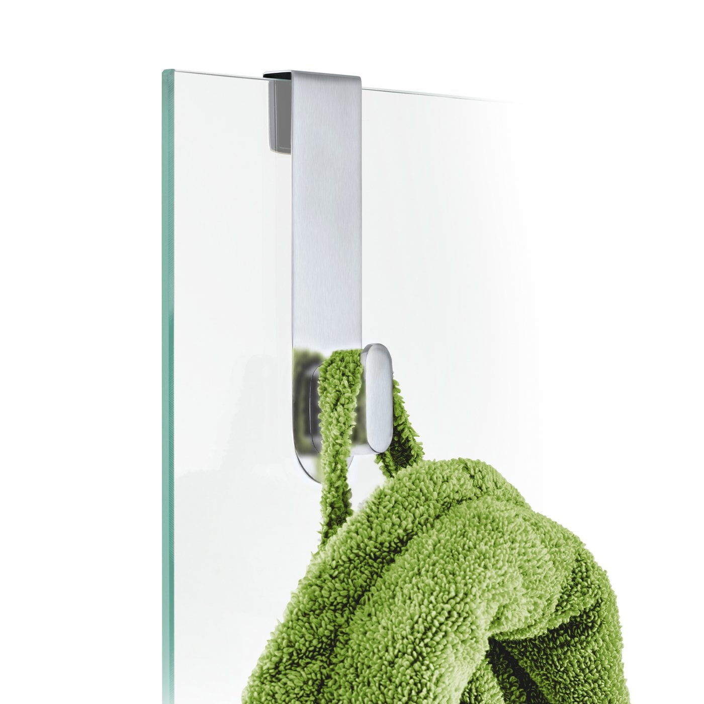 blomus Hook for Glass Shower Panels Matt Stainless-Steel AREO