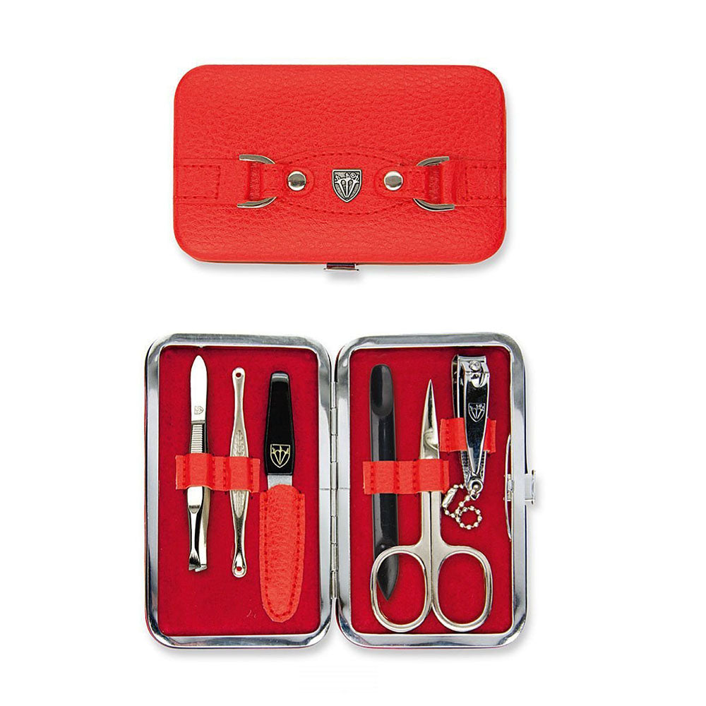 Kellermann 3 Swords Manicure Set 7773 P N Red