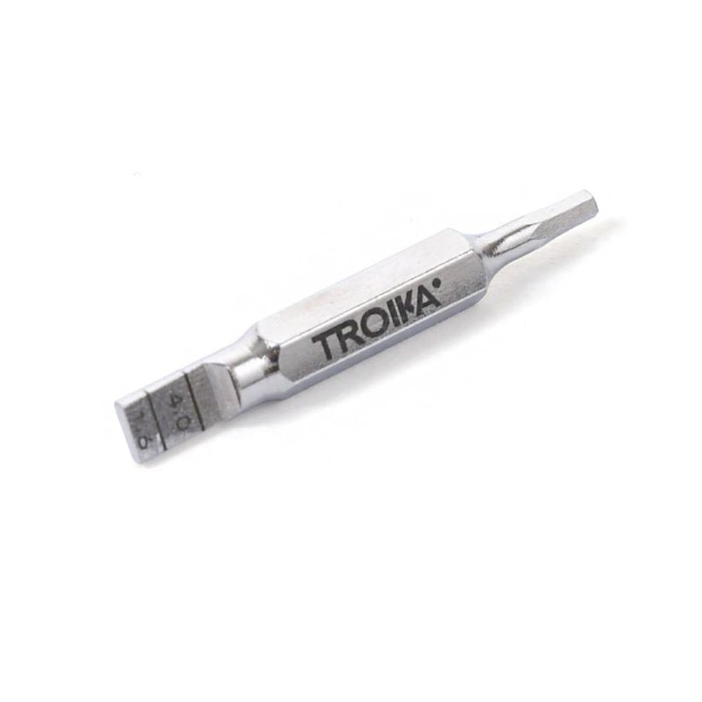 TROIKA Tyre Depth Gauge and Hex or Allen Key 1,5mm